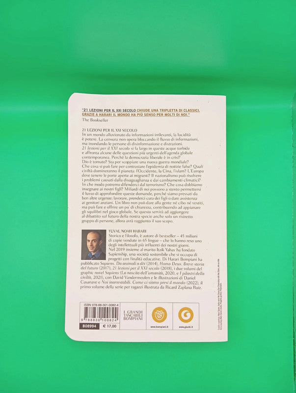 Yuval Noah Harari - 21 lezioni per il XXI secolo