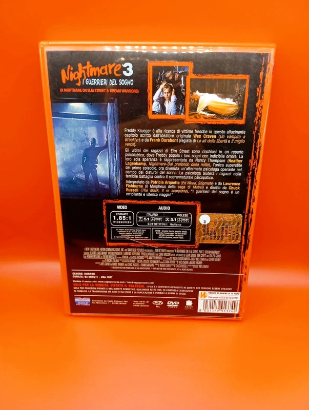 Nightmare 3 I guerrieri del sogno Dvd