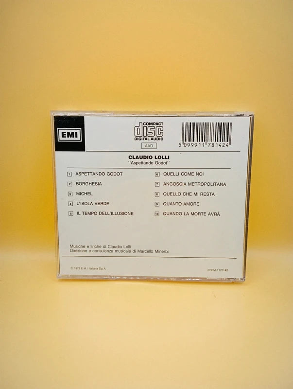 Claudio Lolli - Aspettando Godot Cd