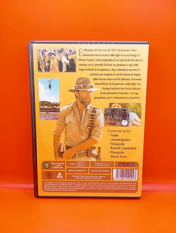 Allan Quatermain e le miniere del Re Salomone dvd