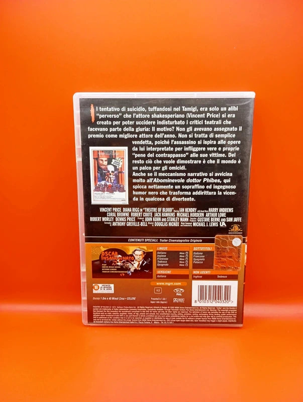 Oscar Insanguinato Dvd