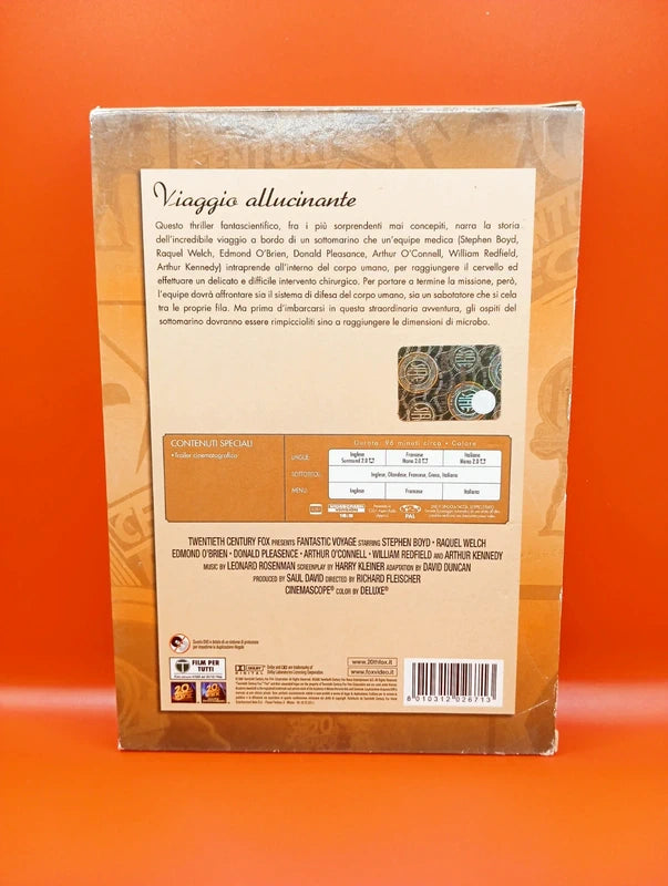 Viaggio Allucinante Dvd