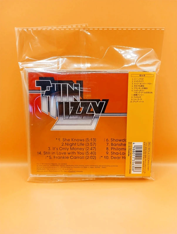 Thin Lizzy - Nightlife CD Japan OBI