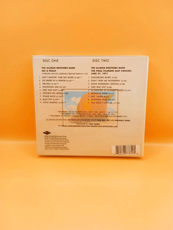 The Allman brothers band - Eat a peach CD Deluxe Edition