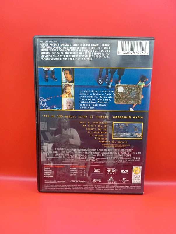 Fa la cosa giusta DVD