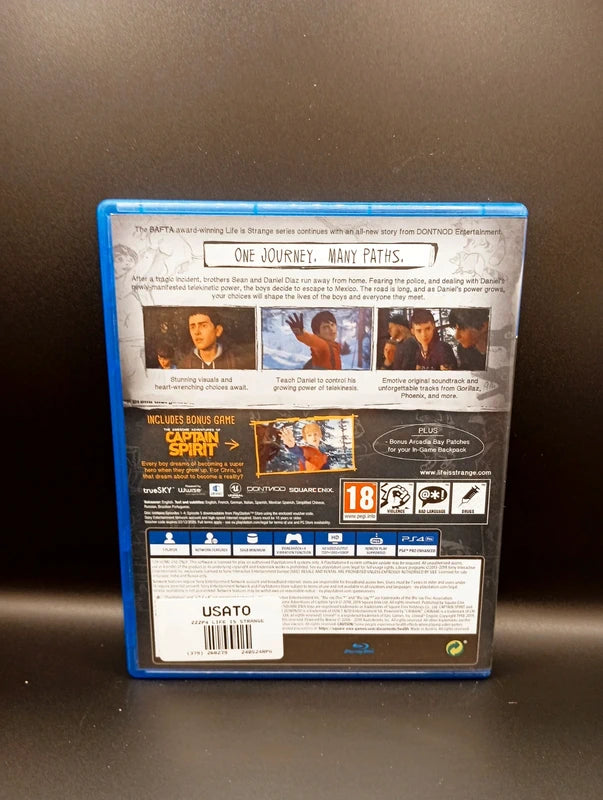 Life Is strange 2 Ps4