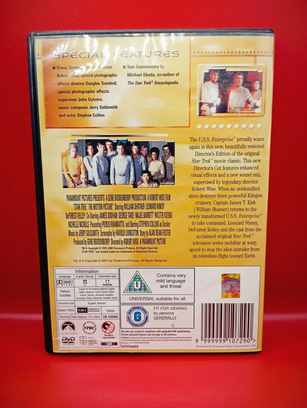 Star Trek The Motion Picture The Director's edition DVD