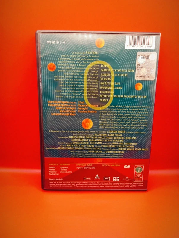 Pink Floyd Live at Pompeii Dvd