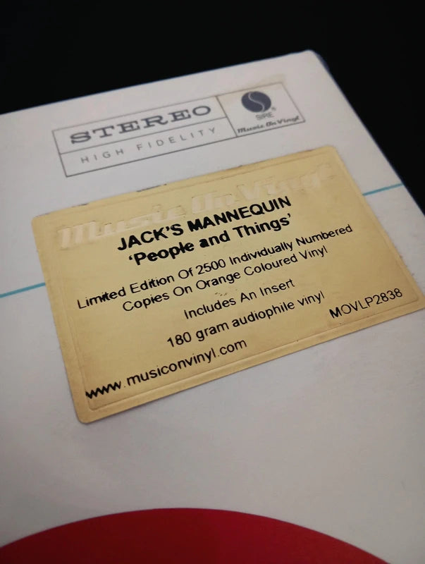 Jack's Mannequin - People and Things Lp Vinile Limited