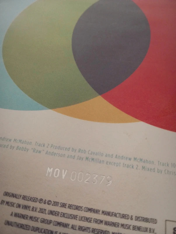 Jack's Mannequin - People and Things Lp Vinile Limited