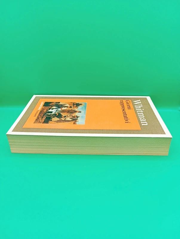 Walt Whitman - Giorni Rappresentativi