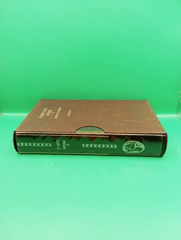 Primo Levi - Opere 2 Romanzi e Poesie Einaudi 1988