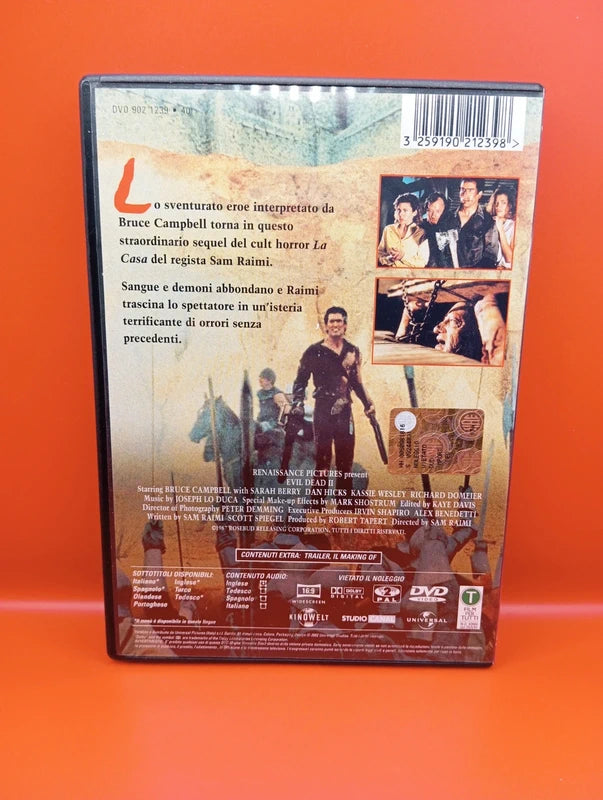 La Casa 2 Sam Raimi Dvd