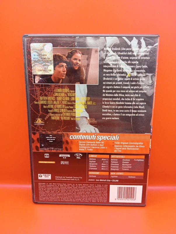 Wargames Giochi di Guerra Dvd