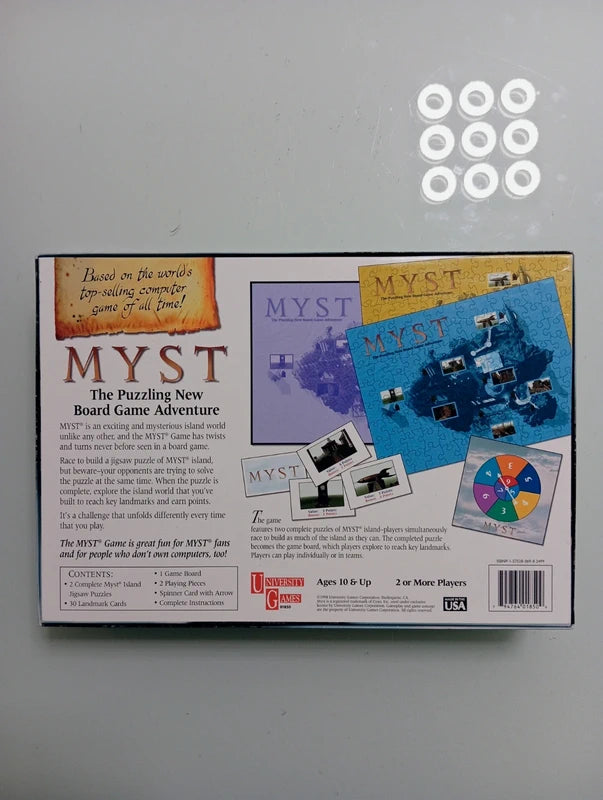 Myst - The Puzzling New Boardgame Adventure Gioco da tavolo