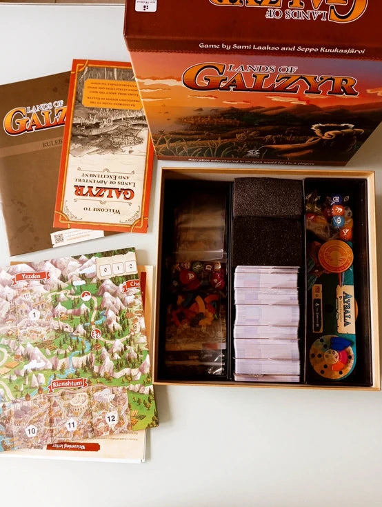 Lands of Galzyr - Gioco da tavolo