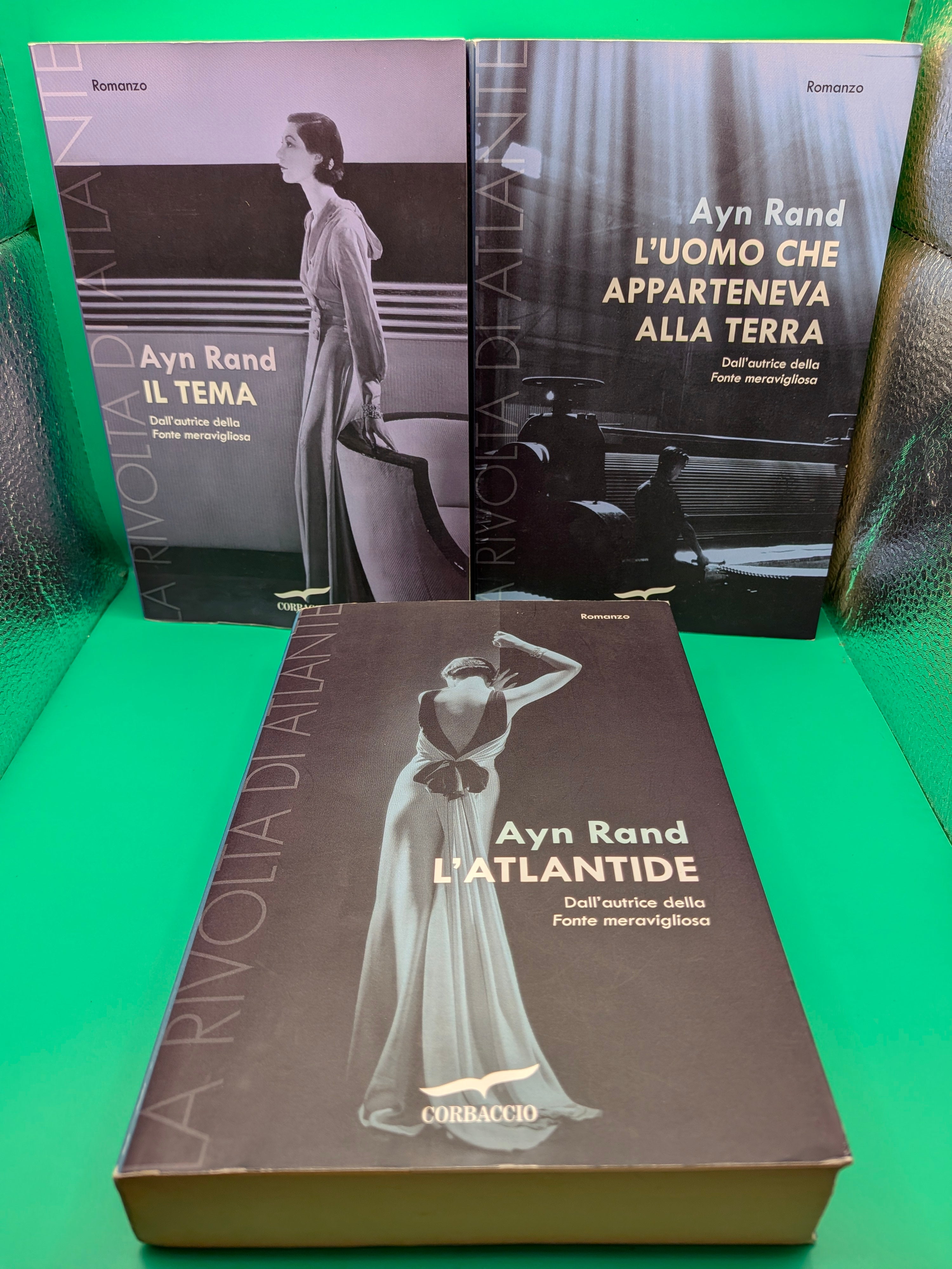 Ayn Rand - La rivolta di Atlante Trilogia Corbaccio 