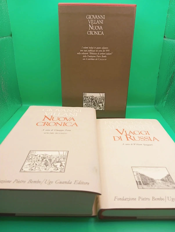 Giovanni Villani Francesco Algarotti - Nuova cronica / Viaggi di Russia 