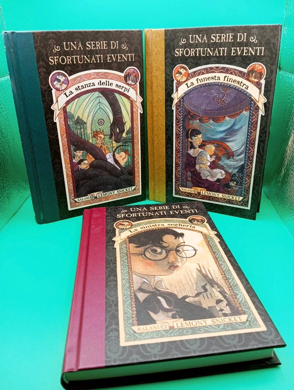 Lotto Lemony Snicket Una serie di sfortunati eventi