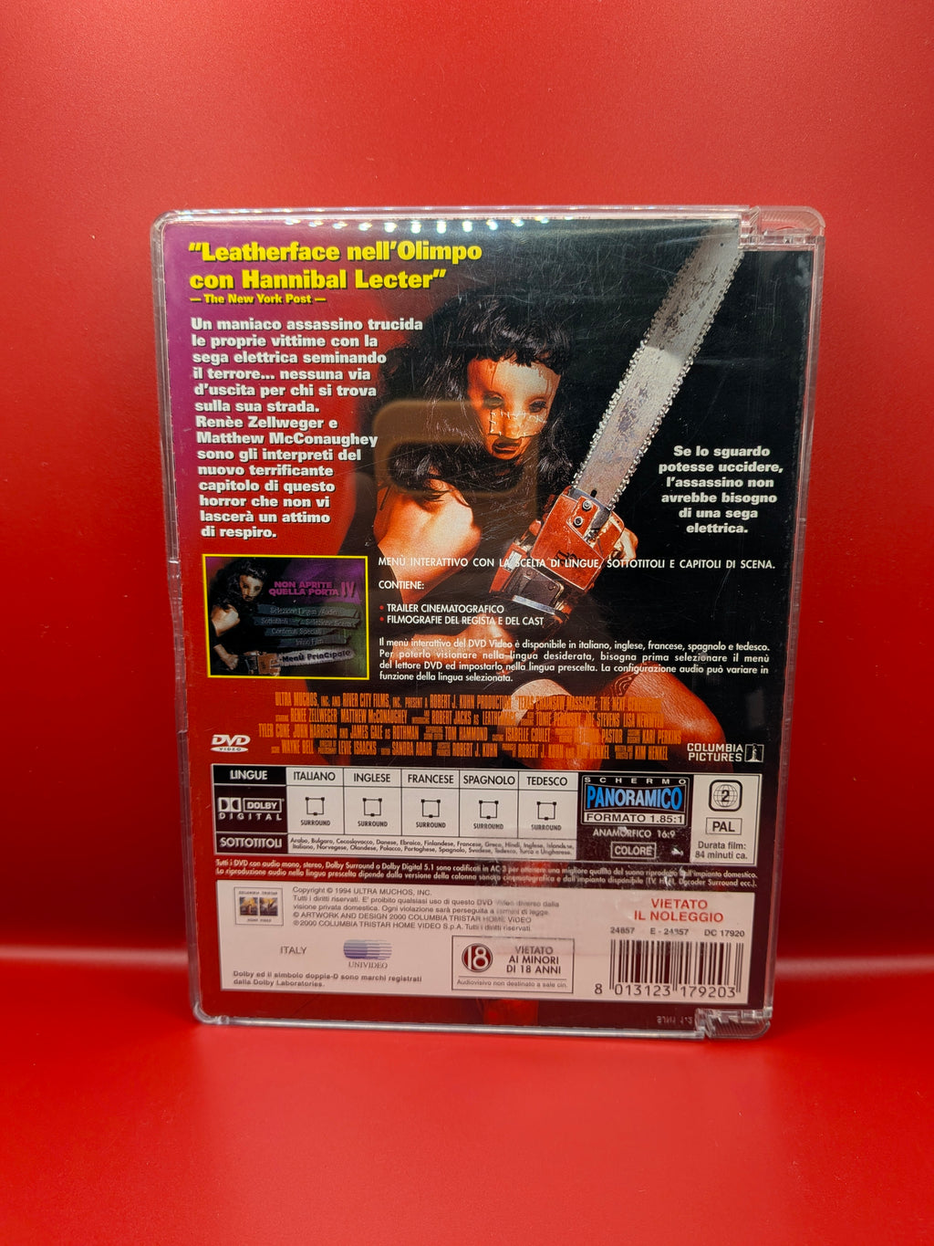 Non Aprite quella Porta IV DVD