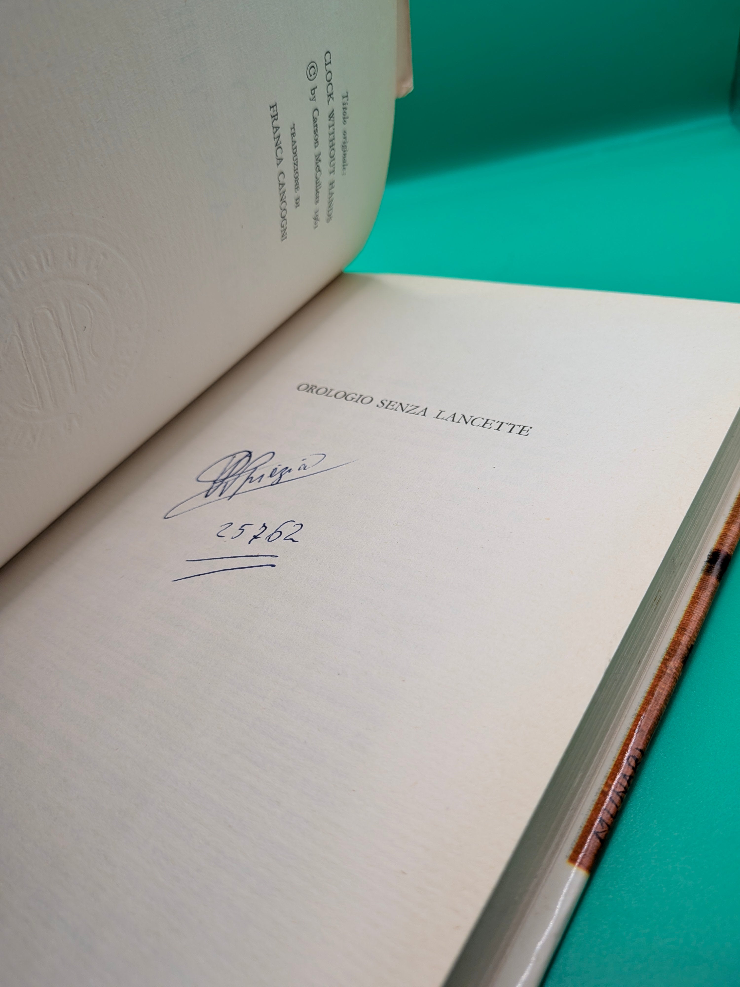 Carson McCullers - L'orologio senza lancette