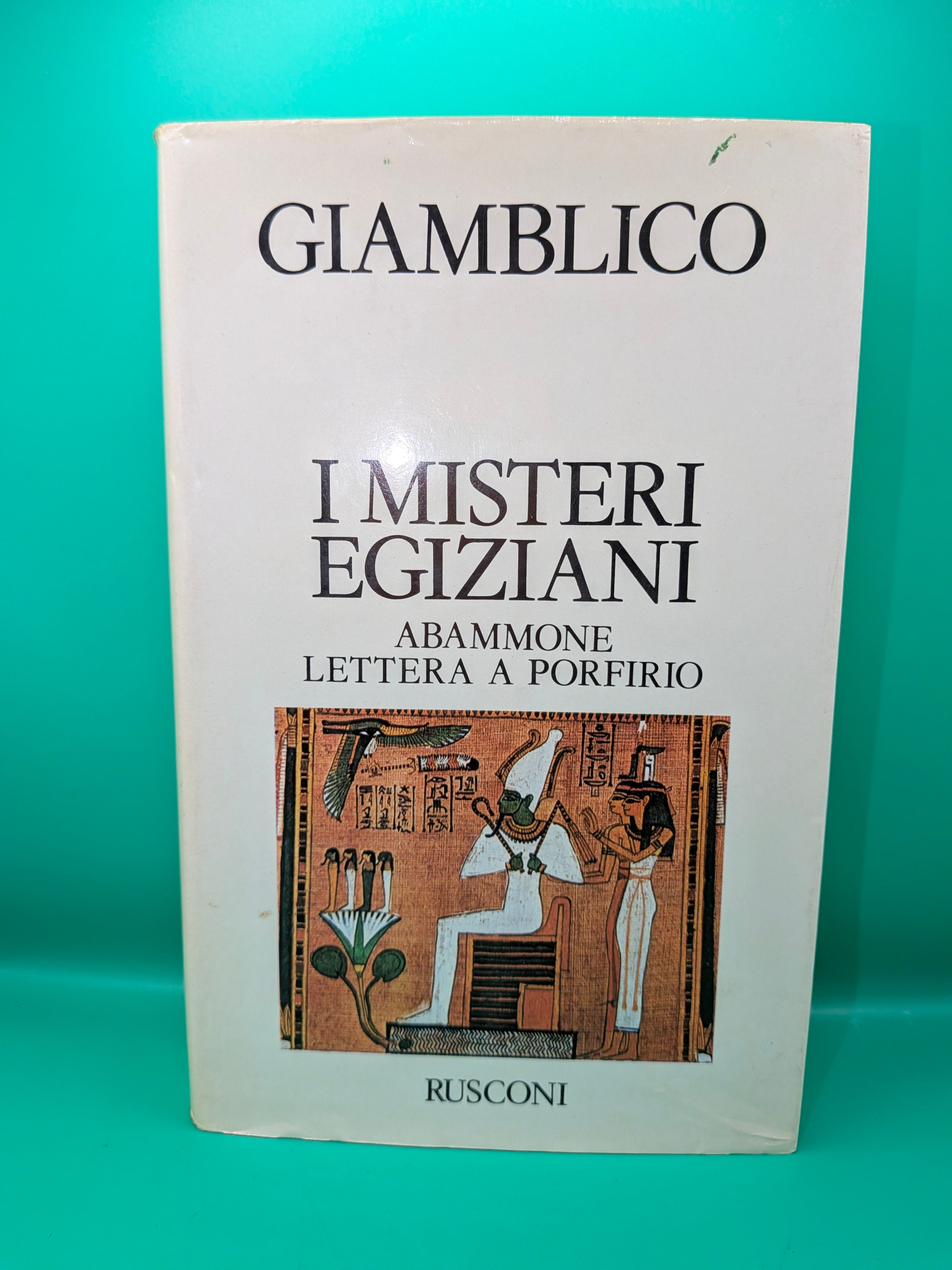Giamblico I misteri egiziani Rusconi